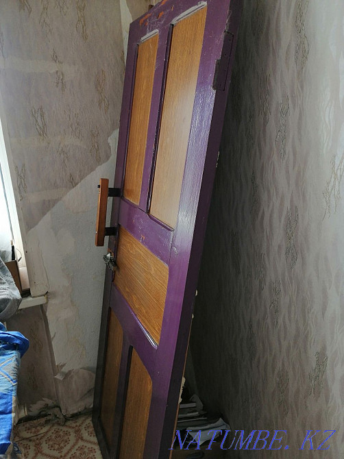 Дверь 80х197 без коробки, с коробкой 2х80 Петропавловск - изображение 1