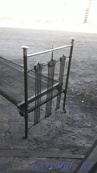 Bed Antique 19th century Bronze Copper Brass Semey - photo 3