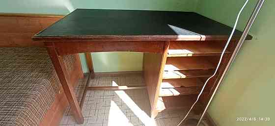 Антикварный буфет, стол рабочий письменный Almaty