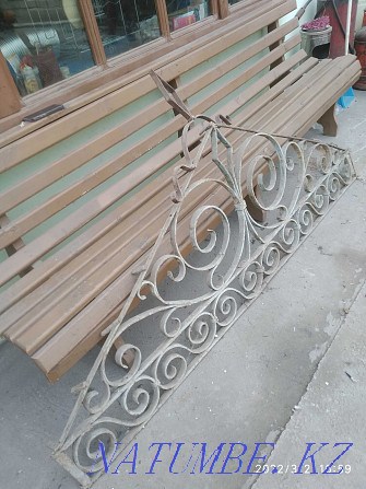 Selling antique antique wrought iron porch of the 19th century.  - photo 7