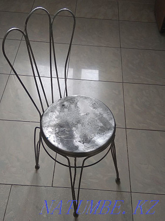 Chair vintage, metal, handmade Astana - photo 2