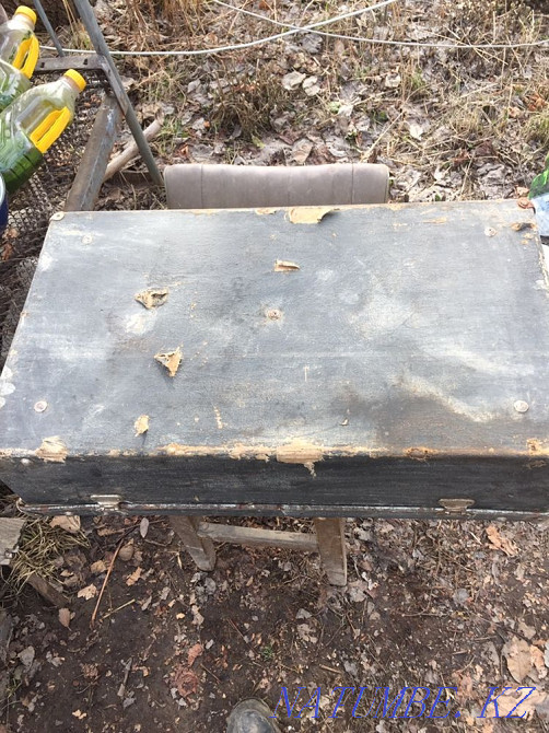 Продам антикварный чемодан из фанеры а Алматы - изображение 4