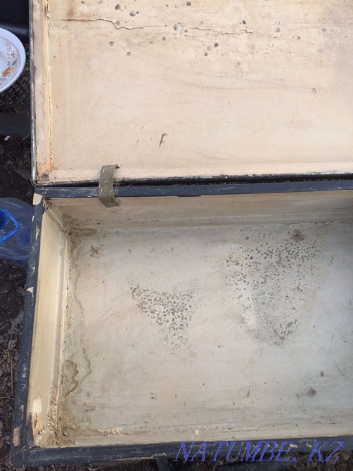 Продам антикварный чемодан из фанеры а Алматы - изображение 3