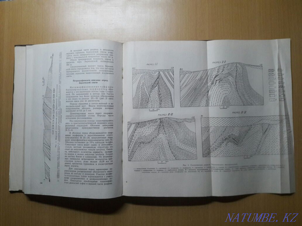 Лениногор және Зырян кен орындарының геологиясы.Қ.Сәтбаев.1957 ж.  Қарағанды - изображение 7