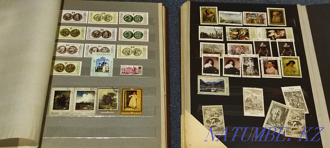 Large collection of stamps of the times of the USSR. Almaty - photo 8