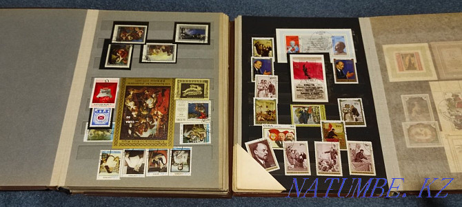 Large collection of stamps of the times of the USSR. Almaty - photo 4