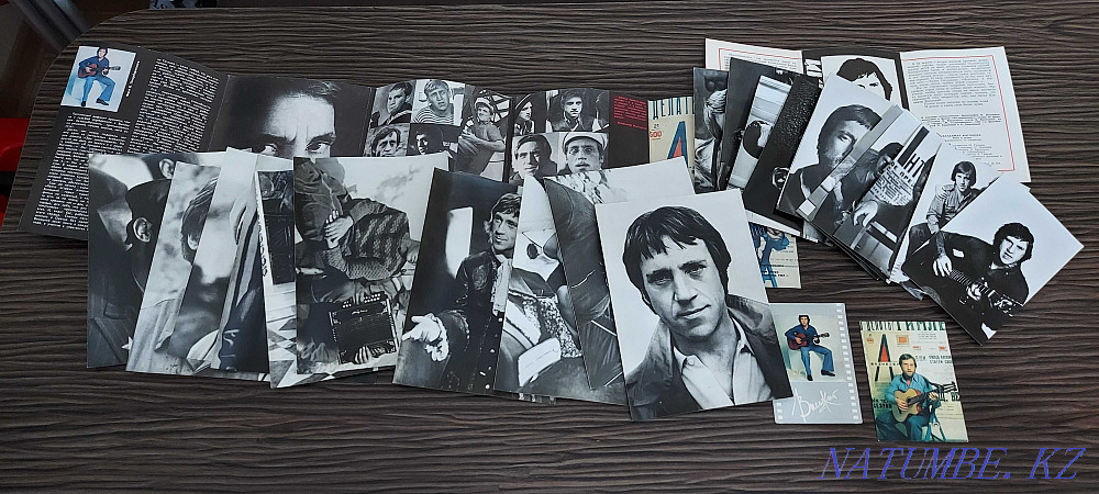 2 Буклета Высоцкий и книга Влади Костанай - изображение 5