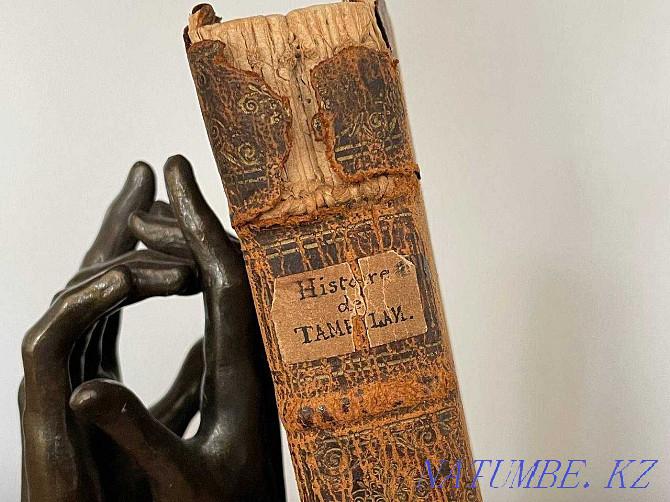 Антикварная книга 1677 г. История Великого Тамерлана Астана - изображение 1