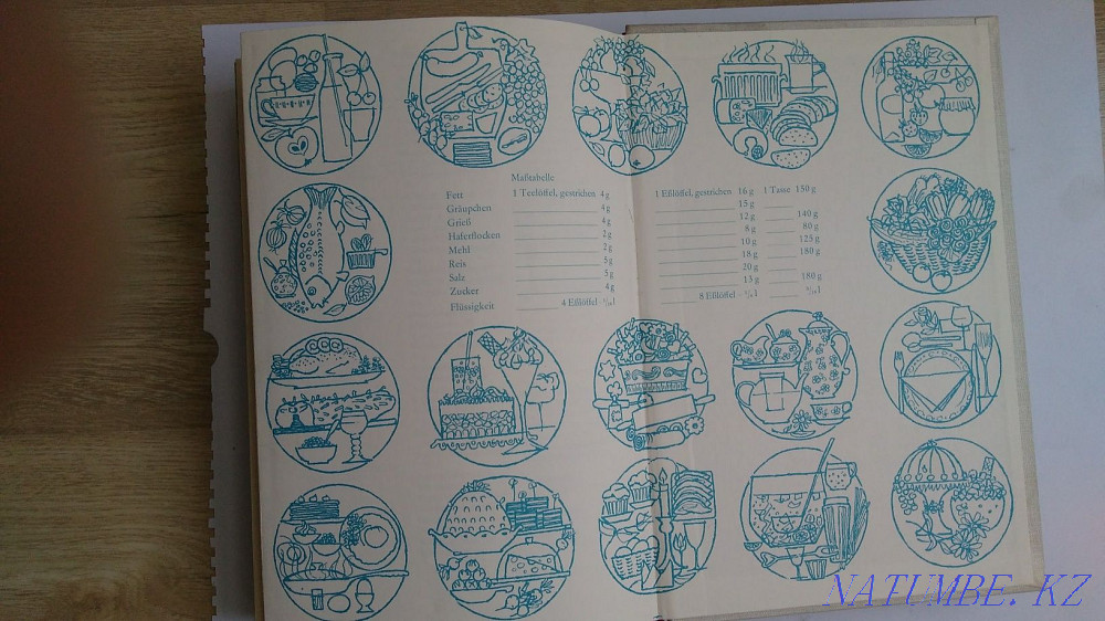 Книга на немецком языке Unser grosses Kochbuch, 600 стр. иллюстрирован Астана - изображение 3