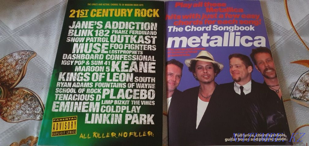 A collection of metal and rock sheet music. Almaty - photo 1