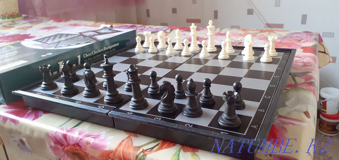 Жаңа шахмат, нарды, дойбы 3-і 1-де Ресейге сатамын. X Муткенова - изображение 6