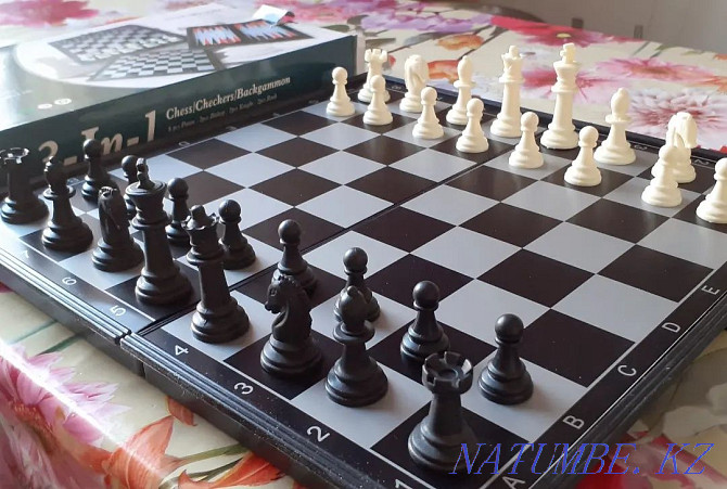 Жаңа шахмат, нарды, дойбы 3-і 1-де Ресейге сатамын. X Муткенова - изображение 5