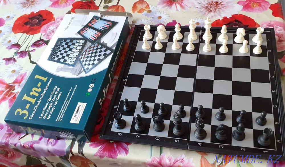 I will sell new chess, backgammon and checkers 3 in 1 - Russia. X Муткенова - photo 8