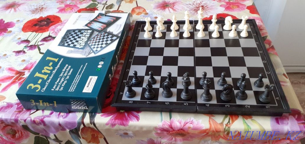 I will sell new chess, backgammon and checkers 3 in 1 - Russia. X Муткенова - photo 7