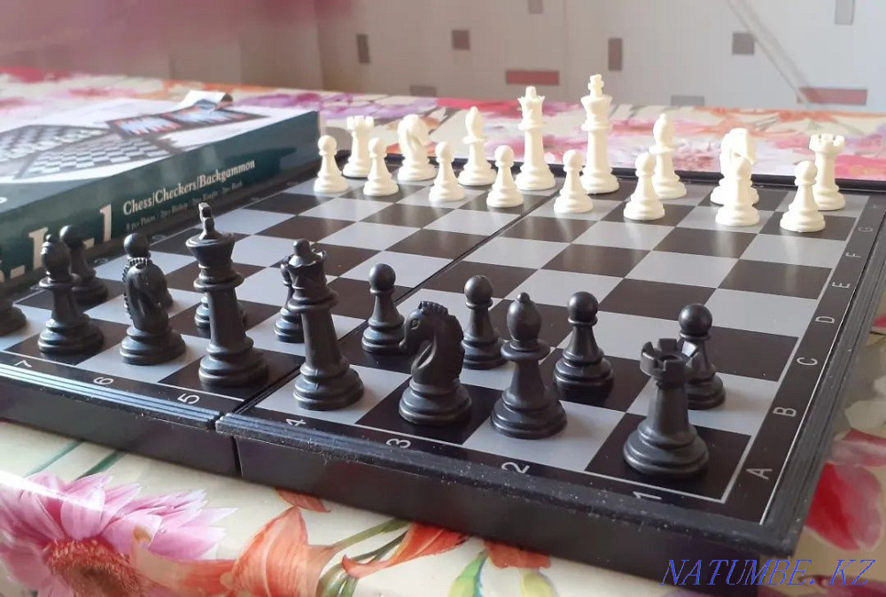 I will sell new chess, backgammon and checkers 3 in 1 - Russia. X Муткенова - photo 2