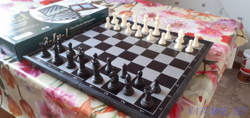 I will sell new chess, backgammon and checkers 3 in 1 - Russia. X Муткенова - photo 3