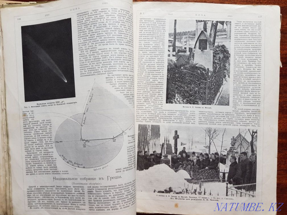 Журнал НИВА -подписка за 1910г. - 9 шт. Алматы - изображение 3