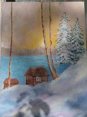 Картина зимы . Stepnogorskoye