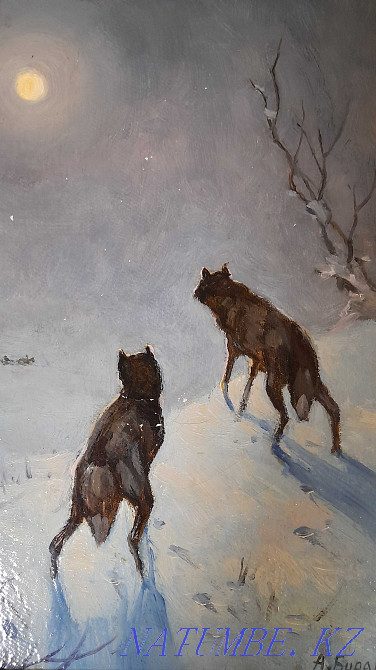 Painting by A. Buravlev "Saw" Almaty - photo 1
