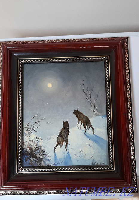 Painting by A. Buravlev "Saw" Almaty - photo 3