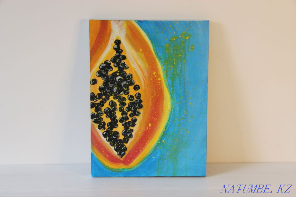 Painting Juicy Papaya Almaty - photo 1