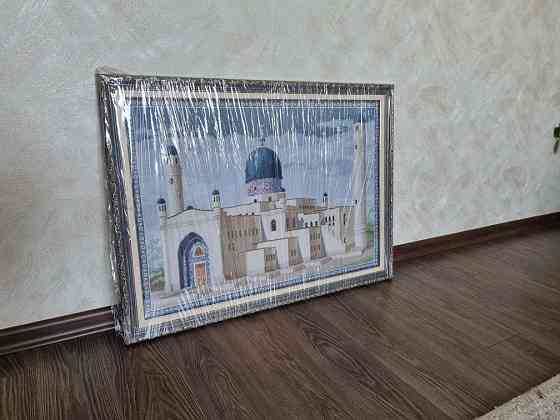 Картина ручной работы мечеть "Имангали" Атырау