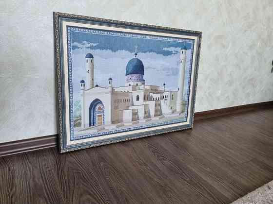 Картина ручной работы мечеть "Имангали" Atyrau