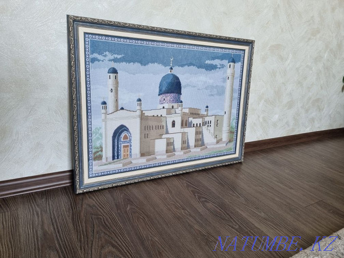 Картина ручной работы мечеть "Имангали" Атырау - изображение 3