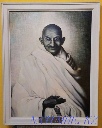Painting "Mahatma Gandhi" Almaty - photo 2