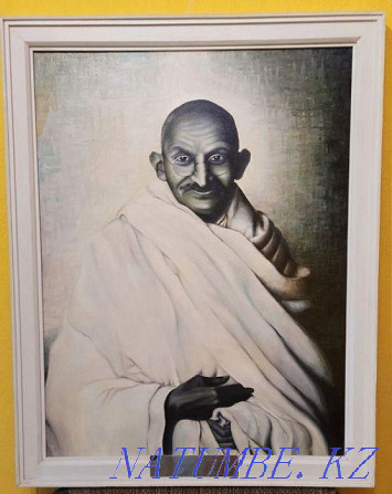 Painting "Mahatma Gandhi" Almaty - photo 3