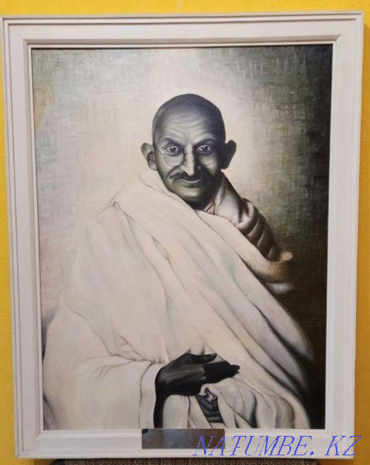 Картина "Махатма Ганди" Алматы - изображение 3