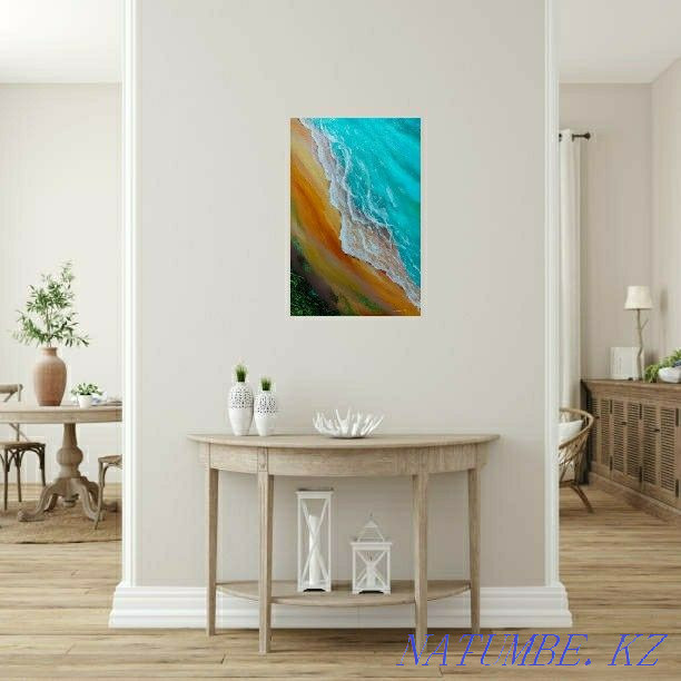 Картина современная на холсте. Алматы - изображение 2