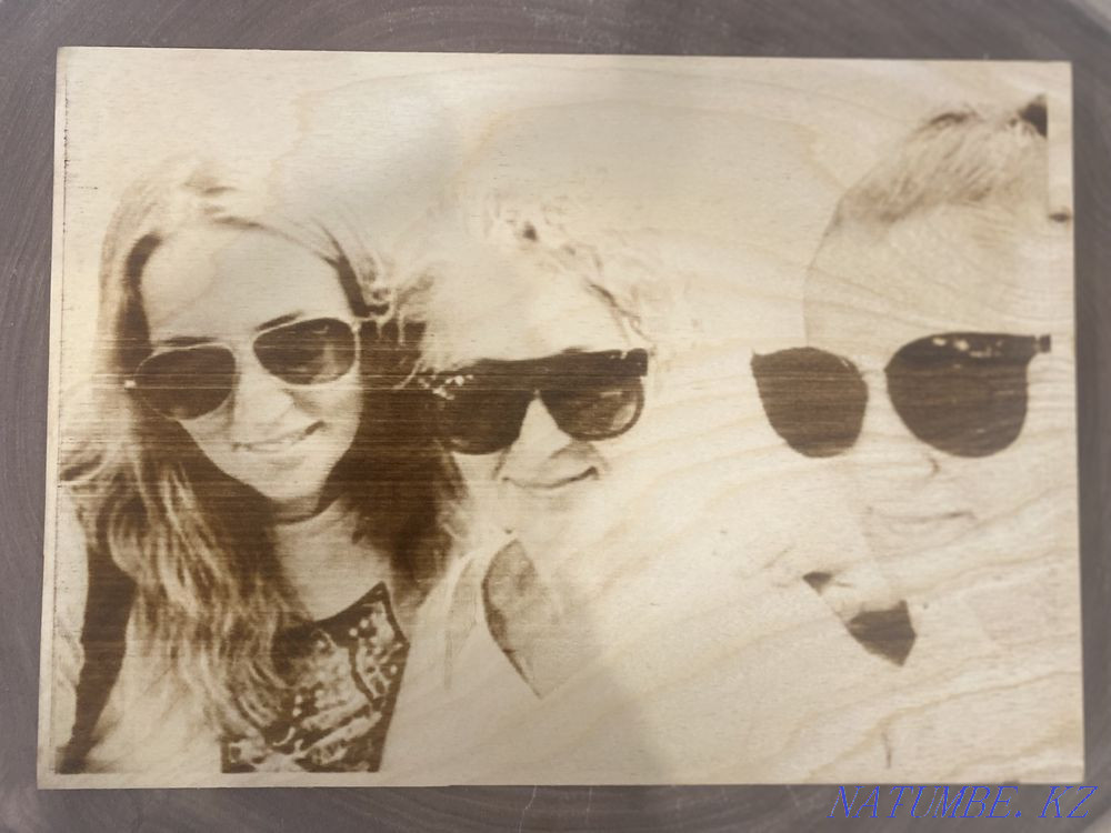 Portrait on a tree from a photograph Petropavlovsk - photo 2