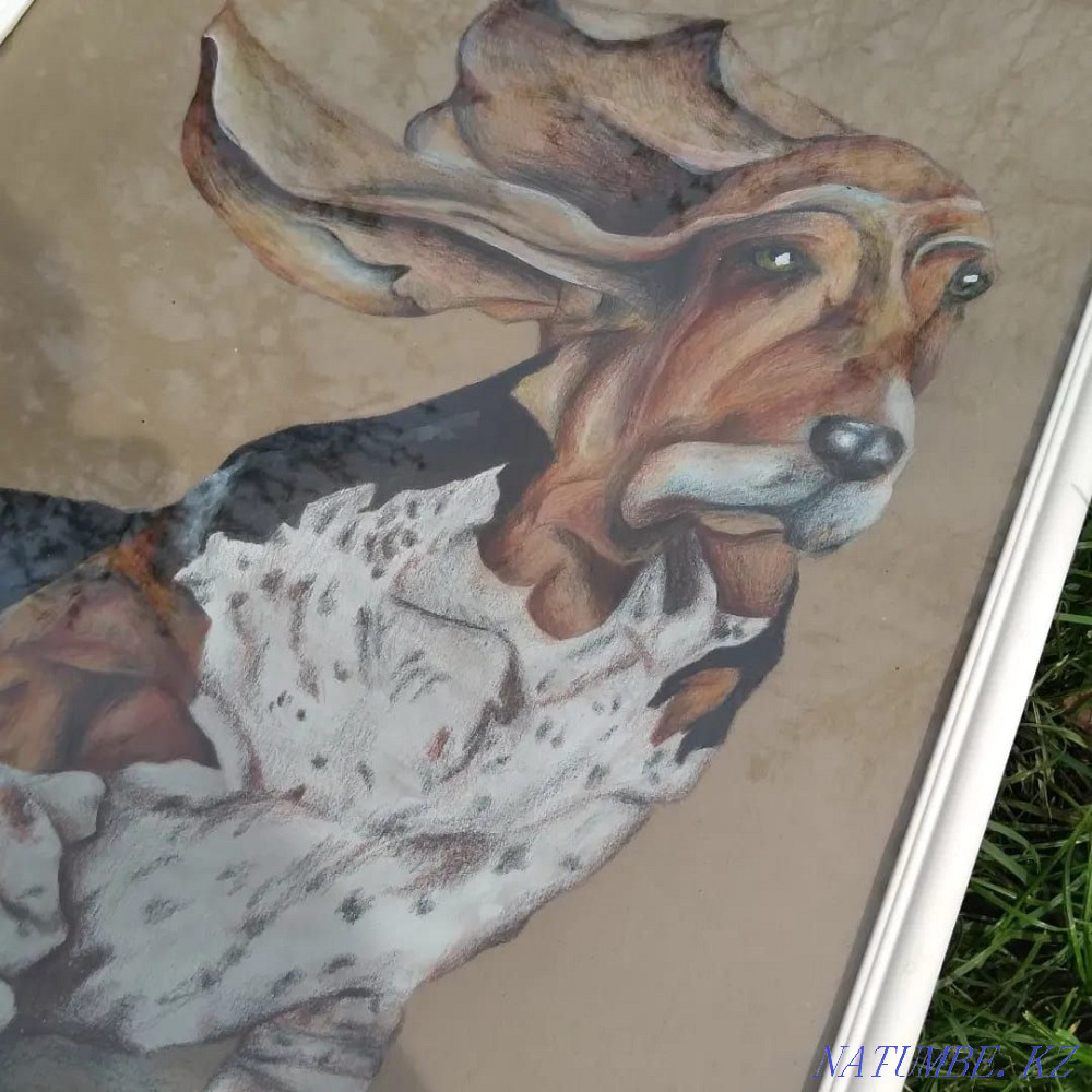 Картины в рамке ручная работа Шымкент - изображение 1