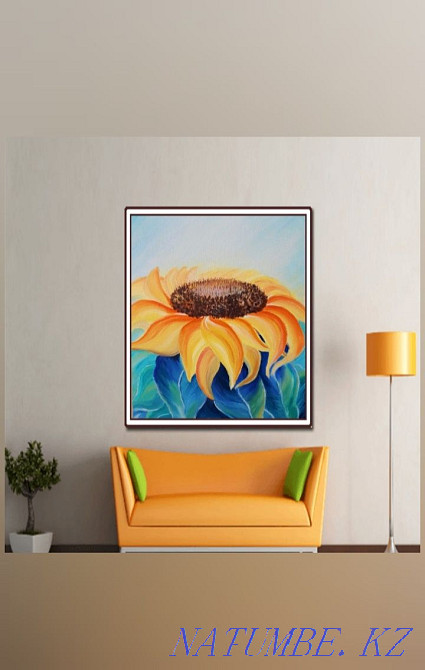 Продам интерьерную картину. Холст. Масло Алматы - изображение 3