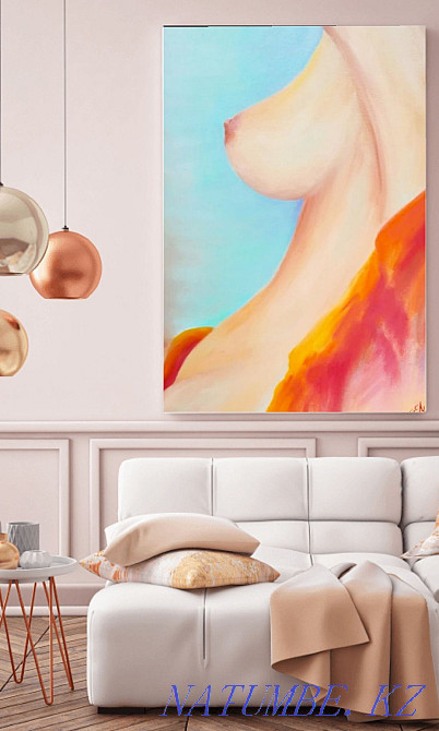 Картина маслом на холсте. Для современного интерьера. Алматы - изображение 3