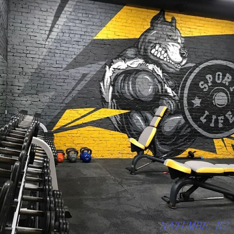 Wall painting, artists, graffiti Astana - photo 8