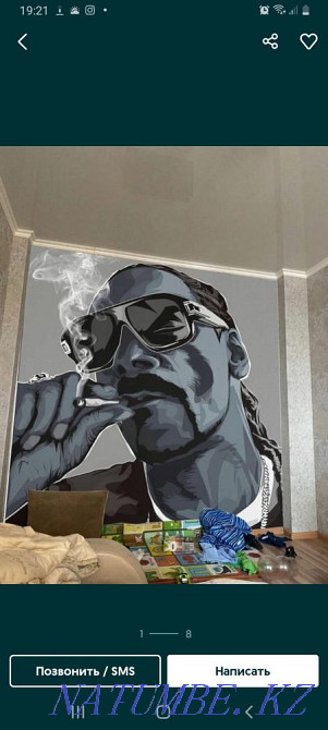 Wall painting, artists, graffiti Astana - photo 3