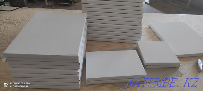 Canvases on stretchers, round, fiberboard. Tablet easels Almaty - photo 3