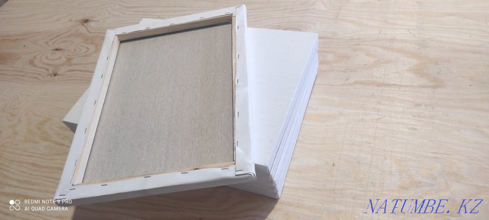 Canvases on stretchers, round, fiberboard. Tablet easels Almaty - photo 2