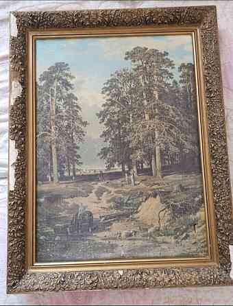 Картина И.Шишкина "Святой ключ близ Елабуги"  Тараз 