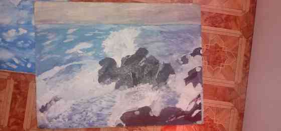 Продам картину камни и океан Ust-Kamenogorsk