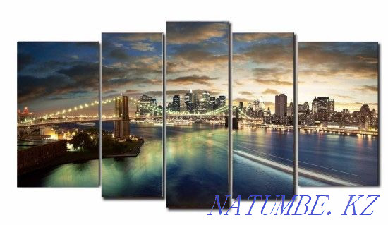 модульные картины, Мудульная картина, Холст, Постер, Картина Шымкент - изображение 4