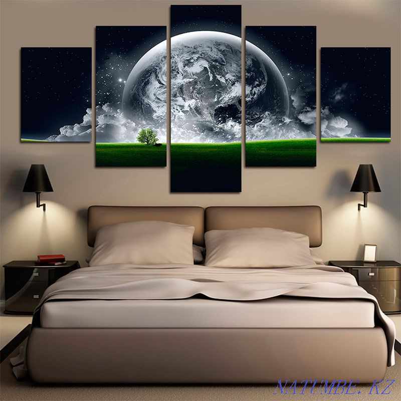 модульные картины, Мудульная картина, Холст, Постер, Картина Шымкент - изображение 2