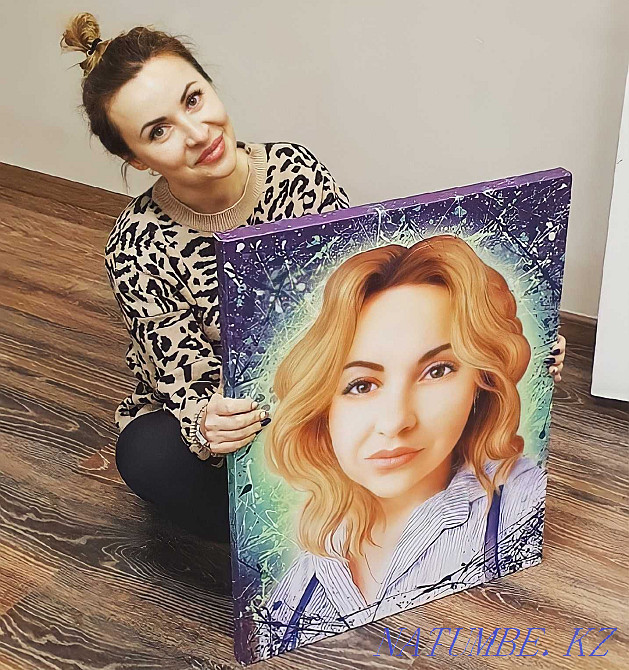 Кенептегі суреттеріңізден портреттер!!  отбасы  - изображение 7