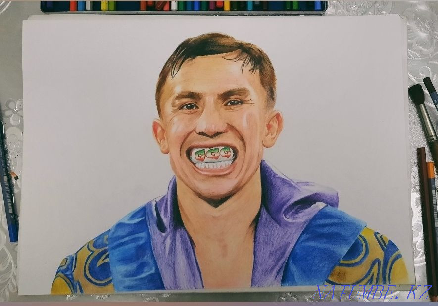 Tapsyrys boyinsha portrait of salu Atyrau - photo 1