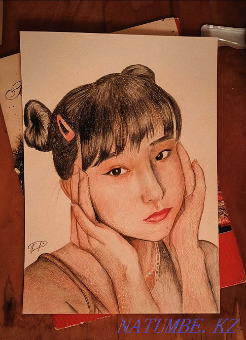 Tapsyrys boyinsha portrait of salu Atyrau - photo 3