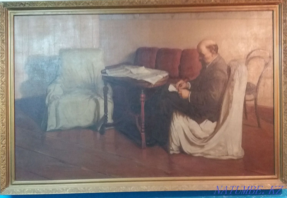 Oil painting /Lenin in Smolny/ Shchuchinsk - photo 4