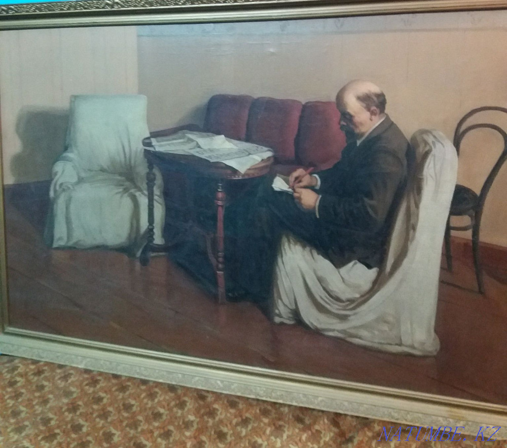 Oil painting /Lenin in Smolny/ Shchuchinsk - photo 6