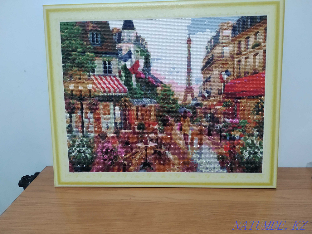 Finished diamond painting. Taldykorgan - photo 1